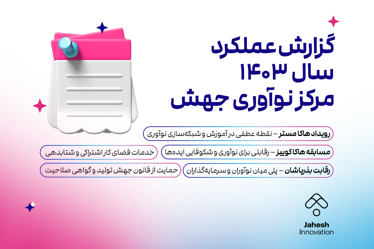 گزارش عملکرد ۱۴۰۳ جهش